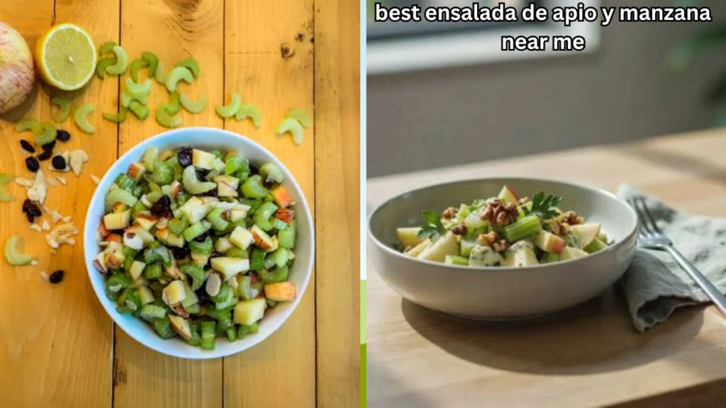 best ensalada de apio y manzana near me