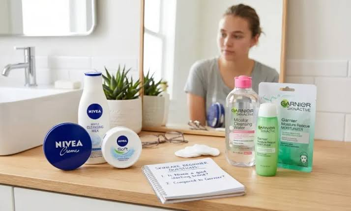 I'm a skincare beginner. Is Nivea a good starting brand compared to Garnier?